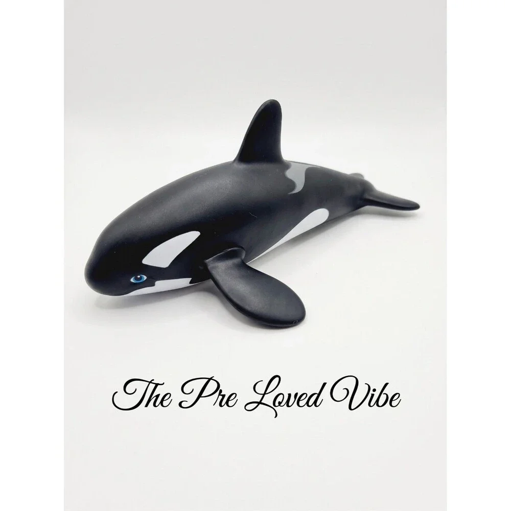 Vintage Orca Killer Whale Animal 8' Figure